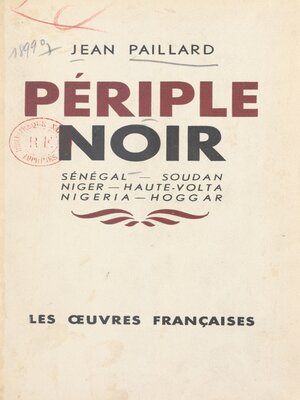 cover image of Périple noir